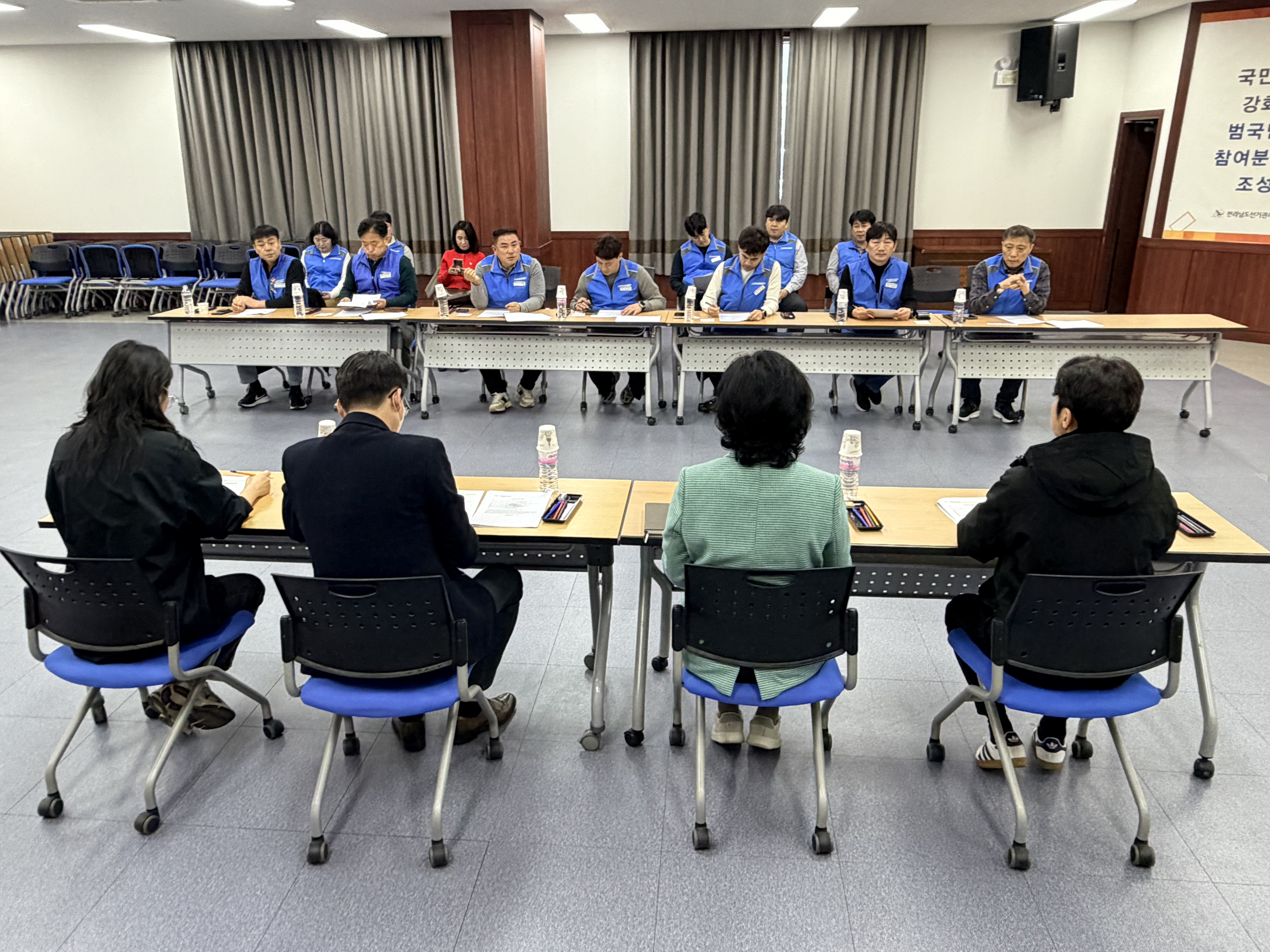 전남도 선거관리위원회 방문 